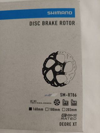 Disco Freno Shimano SM-RT86