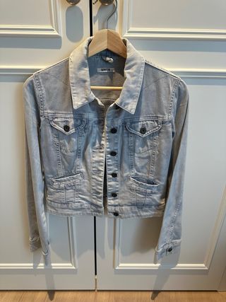 Chaqueta vaquera MOTO gris