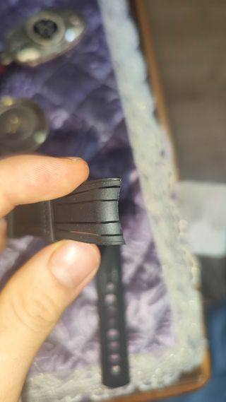 Correas Caucho Omega Seamaster 300 Negras