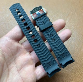 Correas Caucho Omega Seamaster 300 Negras