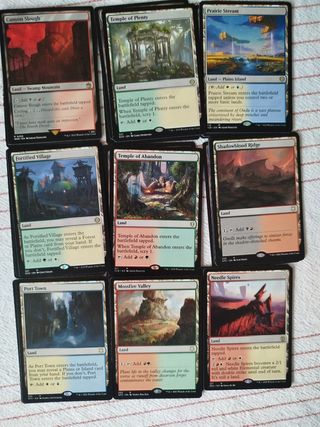 Lote 30 Cartas Tierra Magic