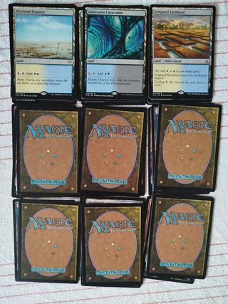 Lote 30 Cartas Tierra Magic