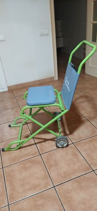 Silla de ruedas de traslado y/o escaleras