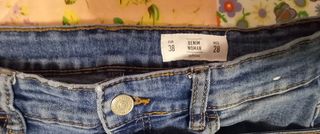 Vaqueros Lefties Talla 38 Mujer Elásticos