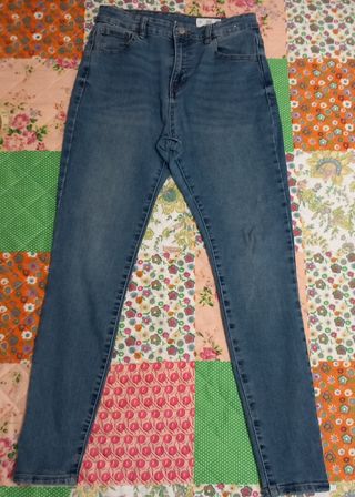 Vaqueros Lefties Talla 38 Mujer Elásticos