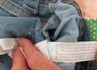 Vaqueros Lefties Talla 38 Mujer Elásticos