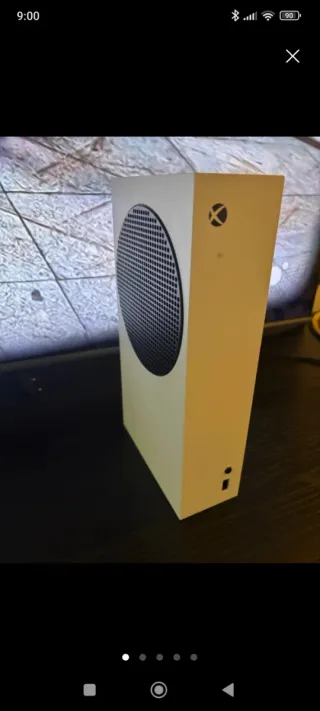 Xbox Series S Blanca y Amarilla