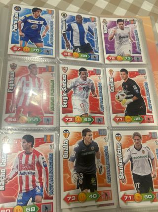 Álbum Panini Adrenalyn 2010-11 + Cromos