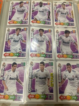 Álbum Panini Adrenalyn 2010-11 + Cromos