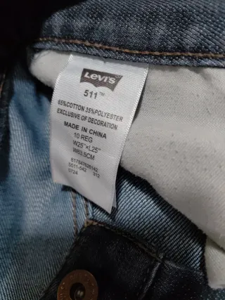 Jeans Levi's 511 Skinny bambino 10/11 anni
