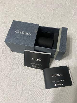 Caja Reloj Citizen Gris