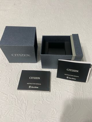 Caja Reloj Citizen Gris