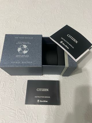 Caja Reloj Citizen Gris