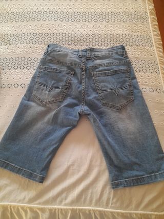 Pantalón corto niño MR. ONE azul