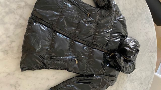 Piumino F**K nero lucido