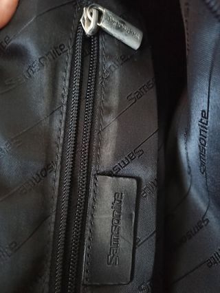 Borsa a spalla Samsonite marrone