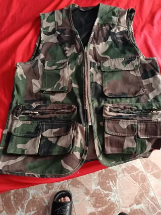 Chaleco militar camuflaje