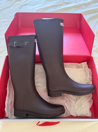 Botas Hunter Moradas Talla 38