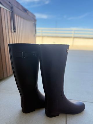Botas Hunter Moradas Talla 38