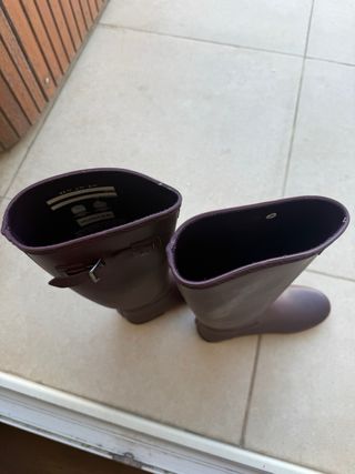 Botas Hunter Moradas Talla 38