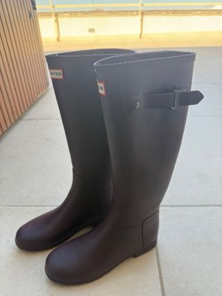 Botas Hunter Moradas Talla 38
