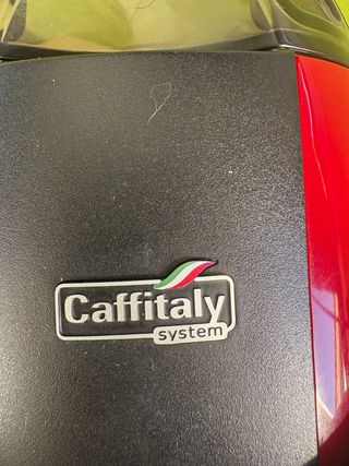 Cafetera Cápsulas Caffitaly Roja