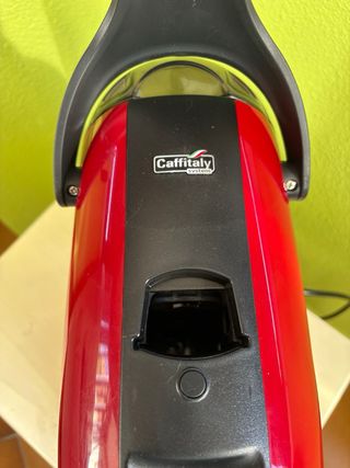 Cafetera Cápsulas Caffitaly Roja