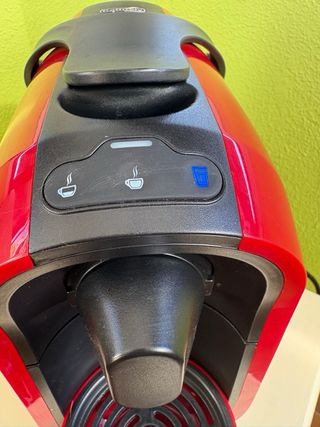 Cafetera Cápsulas Caffitaly Roja