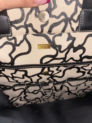 Bolso Tous Beige y Negro