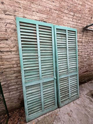 Puertas Mallorquinas Verdes