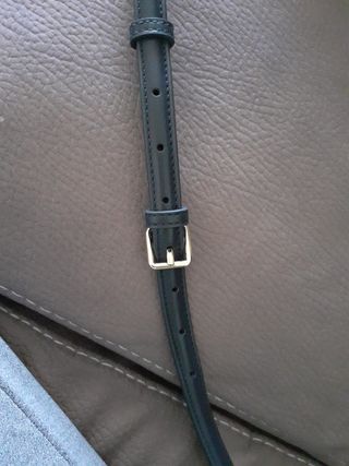 Tracolla Tommy Hilfiger in pelle nera