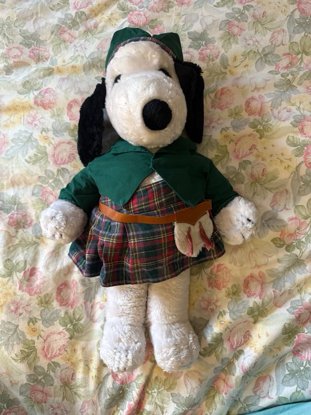 Peluche Snoopy Highlander Grande