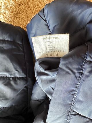 Abrigo reversible niña