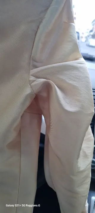 Giacca corta Magia Made in Italy taglia 48 beige