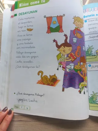 Lecturas: Ensalada de letras. 1 Primaria. Más S...
