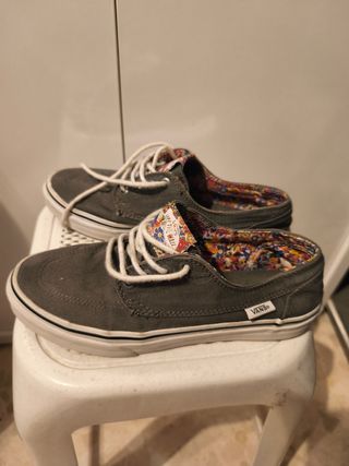 Zapatillas Vans Talla 37 Gris Multicolor