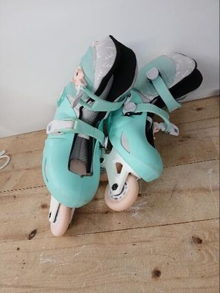 Patines Línea Niños Oxelo Play 5 Menta
