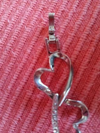 Pulsera J.M. Anta Plata Corazones