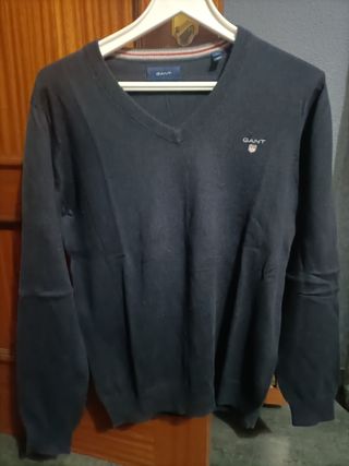 Jersey Gant azul hombre Talla S