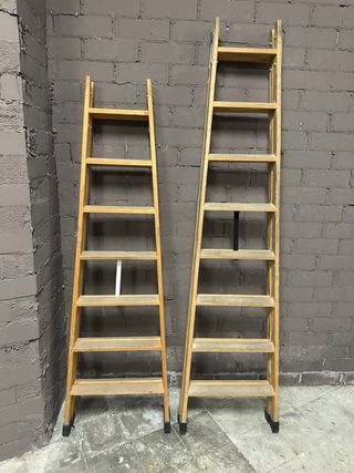 Escalera de madera