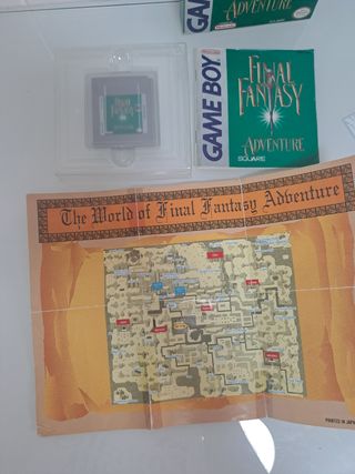 Final Fantasy Adventure Game Boy Nintendo
