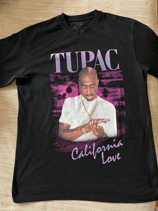 Camiseta Tupac California Love Talla L