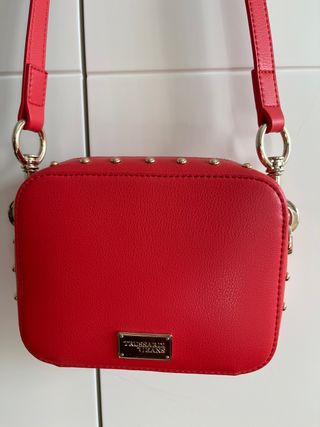 Bolso Bandolera Trussardi Jeans Rojo