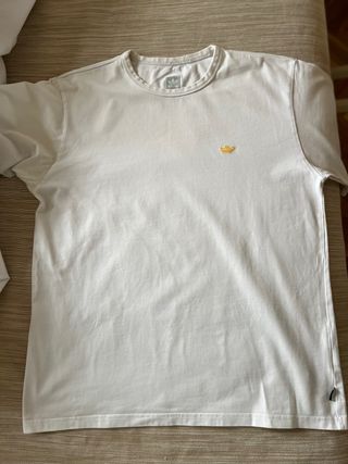 Camiseta Adidas Talla L Blanca Hombre