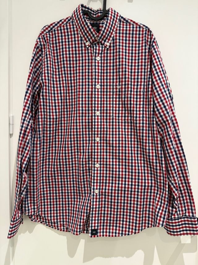 Camisa Dockers cuadros hombre Talla M