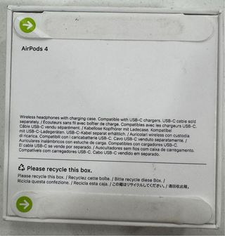 AirPods 4 Blancos nuevos a estrenar