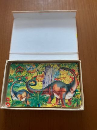 Puzzle Madera Dinosaurios 3 en 1