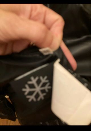 Piumino donna Florence Mode nero con cappuccio