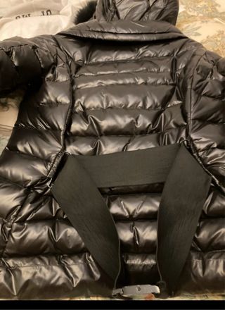 Piumino donna Florence Mode nero con cappuccio