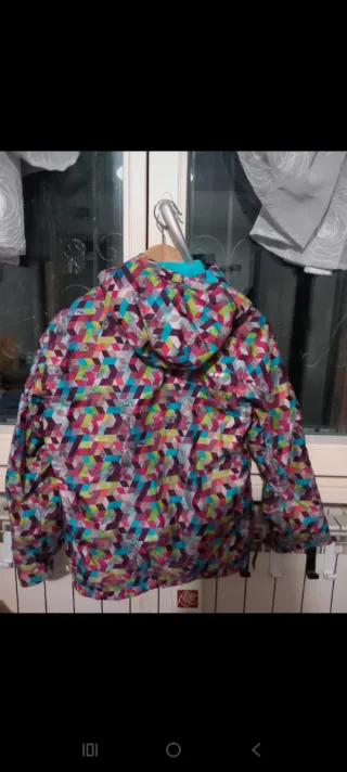 Giacca sci 14 anni Decathlon colorata 